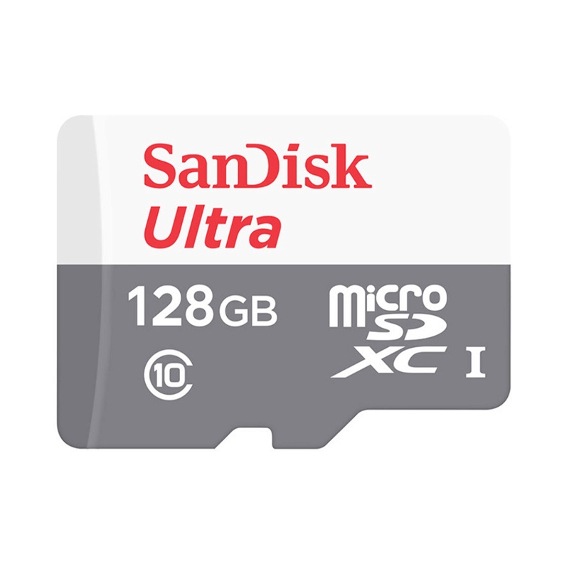 128GB Micro SD Card SANDISK Ultra SDSQUNR-128G-GN6MN (100MB/s,)