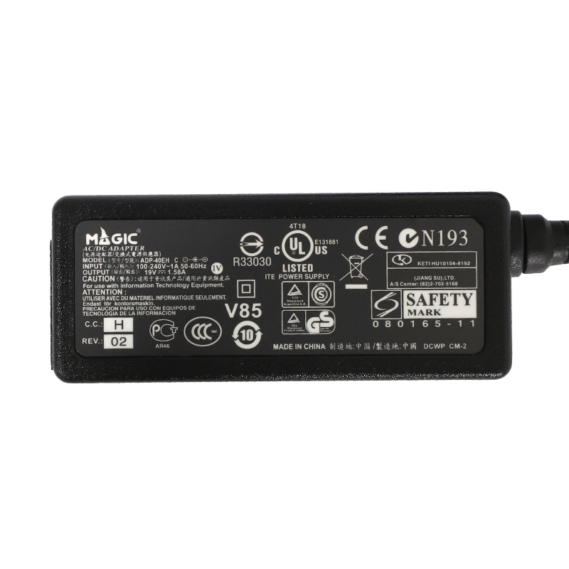 Adapter NB HP (4.0*1.7mm) 19.5V (30W) 1.58A 'MAGIC TECH'