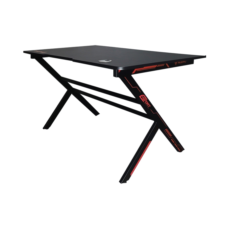 DESK NUBWO ND-600S DURABLE GAMING (BLACK/RED)