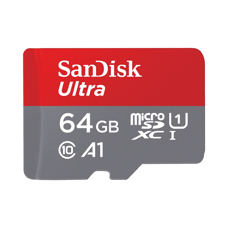 64GB Micro SD Card SANDISK Ultra SDSQUA4-064G-GN6MN (120MB/s,)