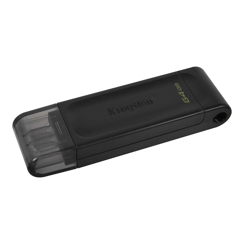 64GB Flash Drive KINGSTON DATA TRAVELER (DT70) Type-C Black