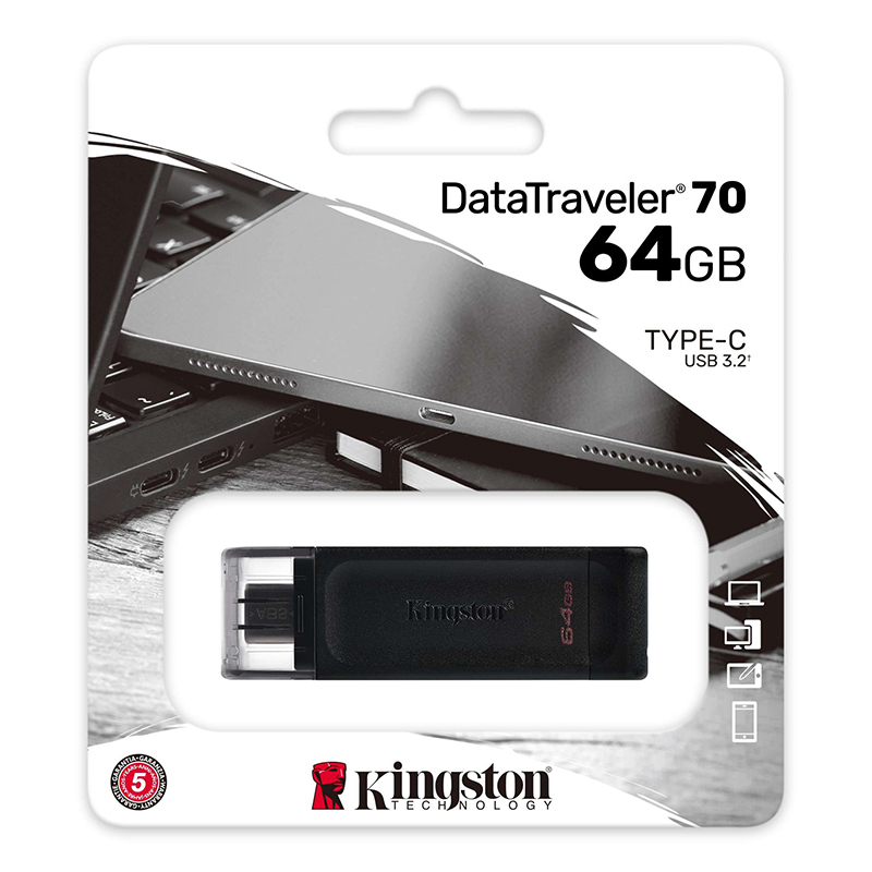 64GB Flash Drive KINGSTON (DT70M) Type-C