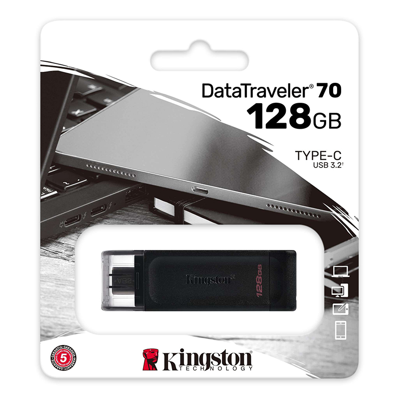 128GB Flash Drive KINGSTON (DT70M) Type-C