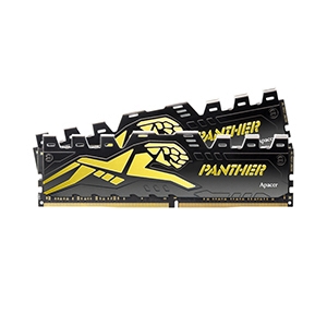 RAM DDR4(3200) 16GB (8GBX2) APACER PANTHER GOLDEN (AH4U16G32C28Y7GAA-2)