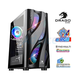 ATX CASE (NP) ITSONAS DRAGO DUAL ARGB BLACK