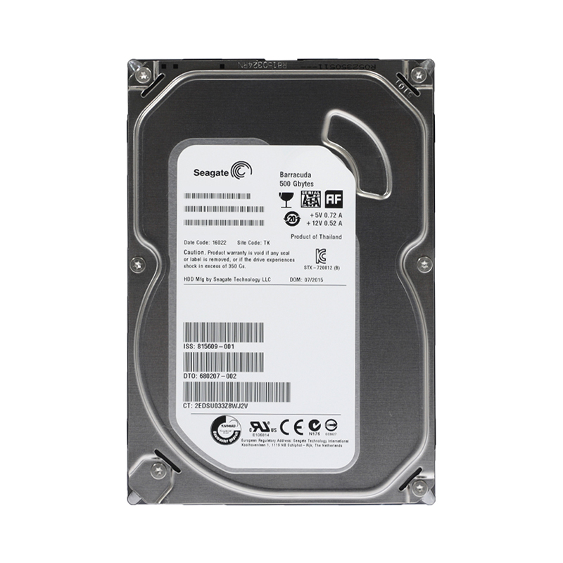 500 GB HDD SEAGATE (7200RPM, 16MB, SATA-3, ST500DM002)