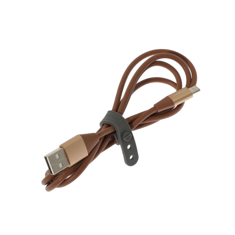 1M Cable USB To Micro USB ORSEN (S32) Brown by ELOOP