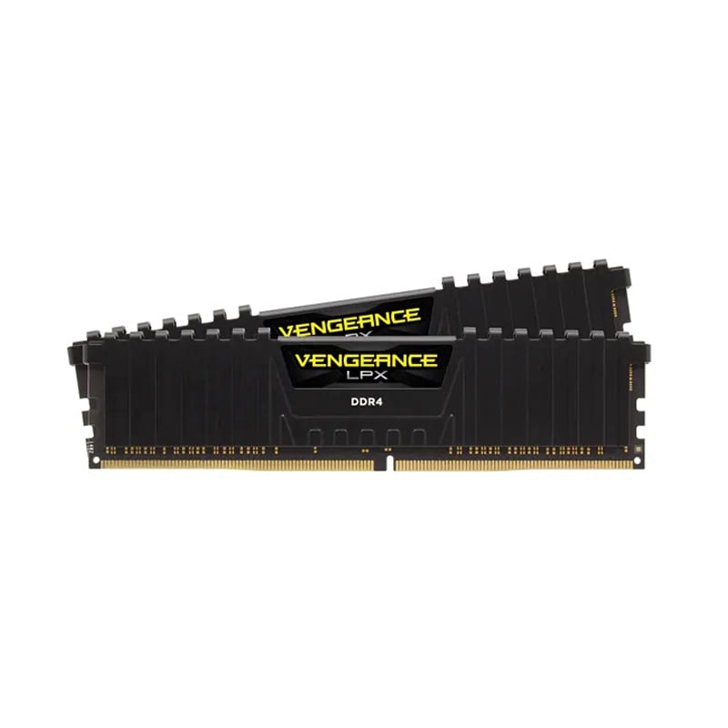 RAM DDR4(3600) 16GB (8GBX2) CORSAIR VENGEANCE LPX BLACK (CMK16GX4M2D3600C18)