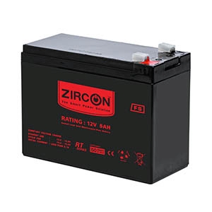 Battery 5.0Ah 12V Slim ZIRCON