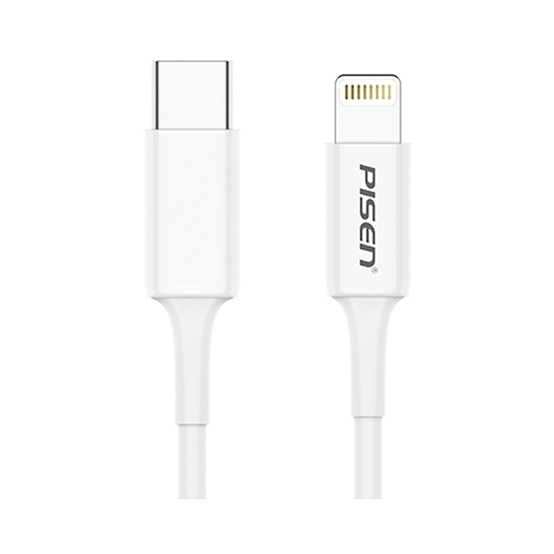 1M Cable Type-C To IPHONE PISEN (CL-PD-1000) White