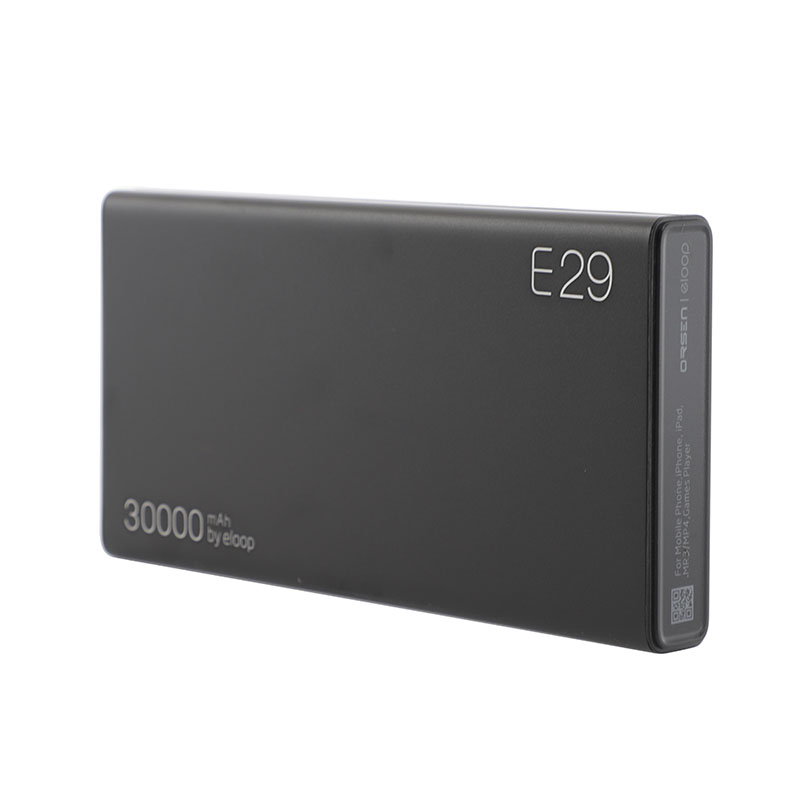 POWER BANK 30000 mAh ELOOP (20W,E29) Black