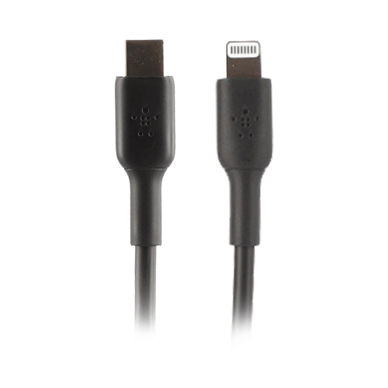 1M Cable Type-C To IPHONE BELKIN (Boost Charge) Black