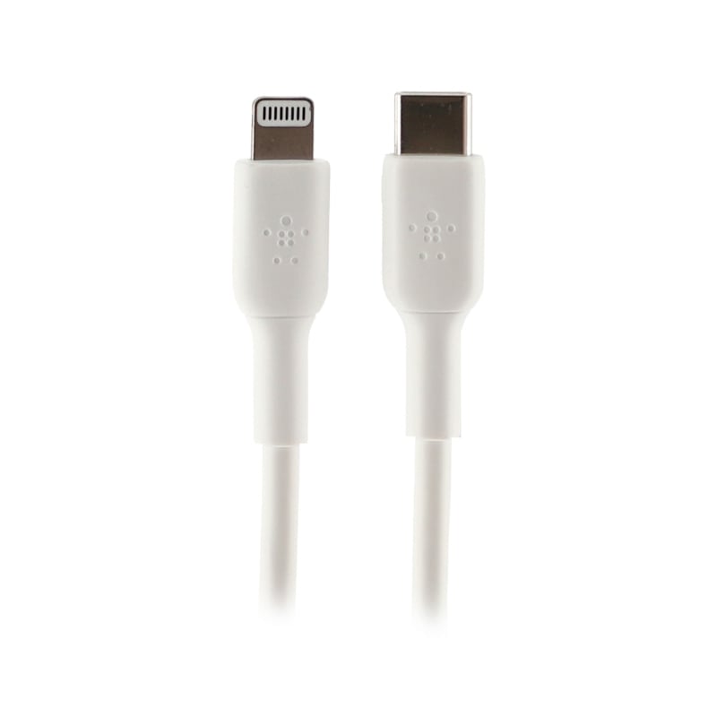 1M Cable Type-C To IPHONE BELKIN (Boost Charge) White