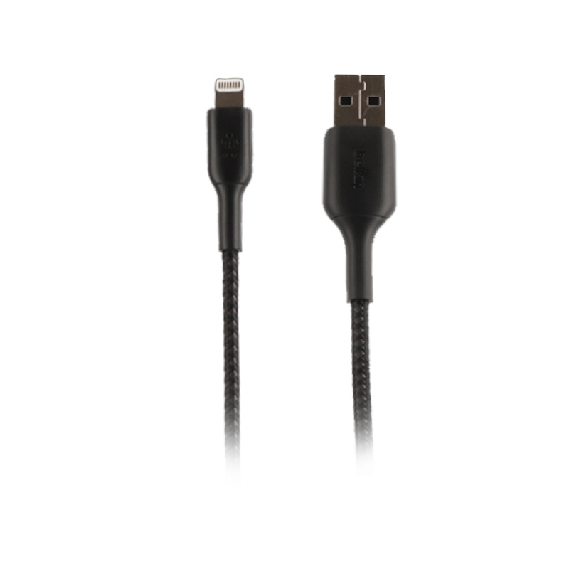 1M Cable USB To IPHONE BELKIN (Boost Charge) Black