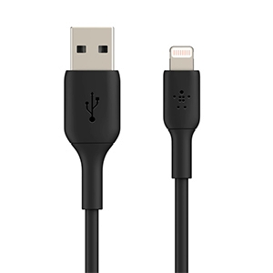 1.5M Cable USB To iPhone BELKIN (Boost Charge,CAA001bt0MBK) Black