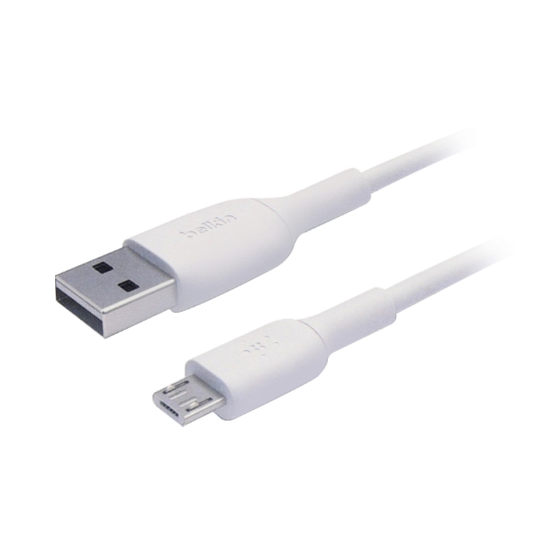 1M Cable USB To Micro USB BELKIN (Boost Charge) White