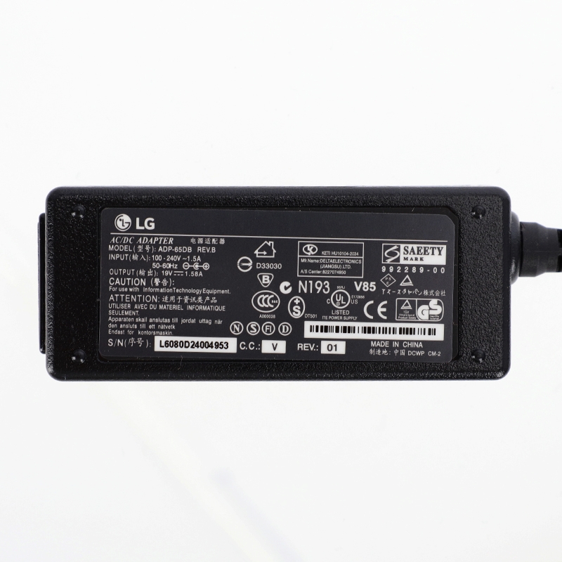 Adapter LCD/LED LG (6.5*4.4mm) 19V (30W) 1.58A  'POWERMAX'