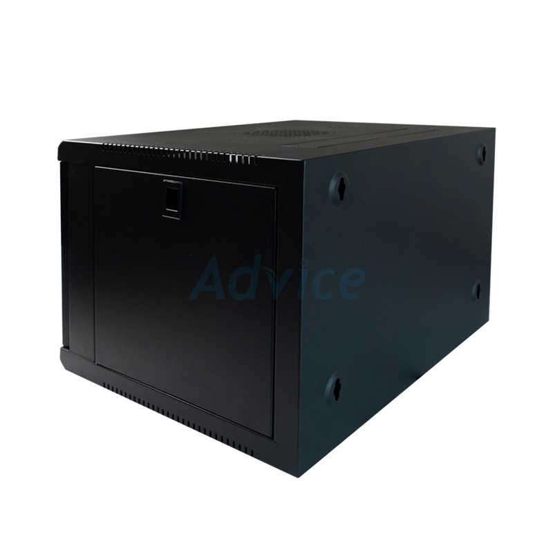Wall Rack 6U (40 cm.) DATA RACK (D1-54406H) Black