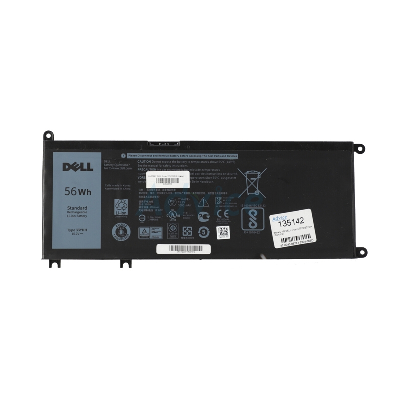 Battery N/B Dell Vostro 7570/33YDH Genuine