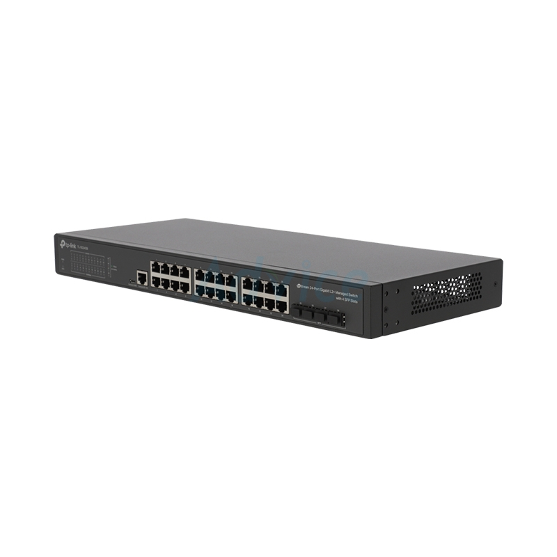 Gigabit Switching Hub 24 Port TP-LINK TL-SG3428 (18",+4 SFP ,+1 Console)