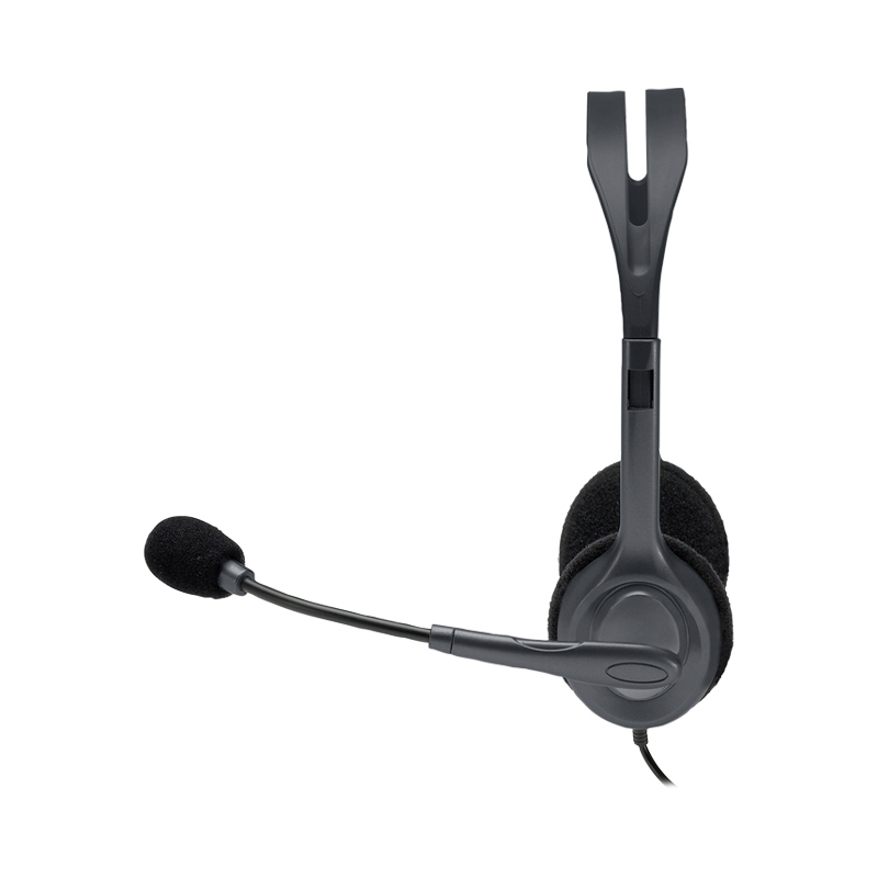 Headset LOGITECH Stereo (H111) Black