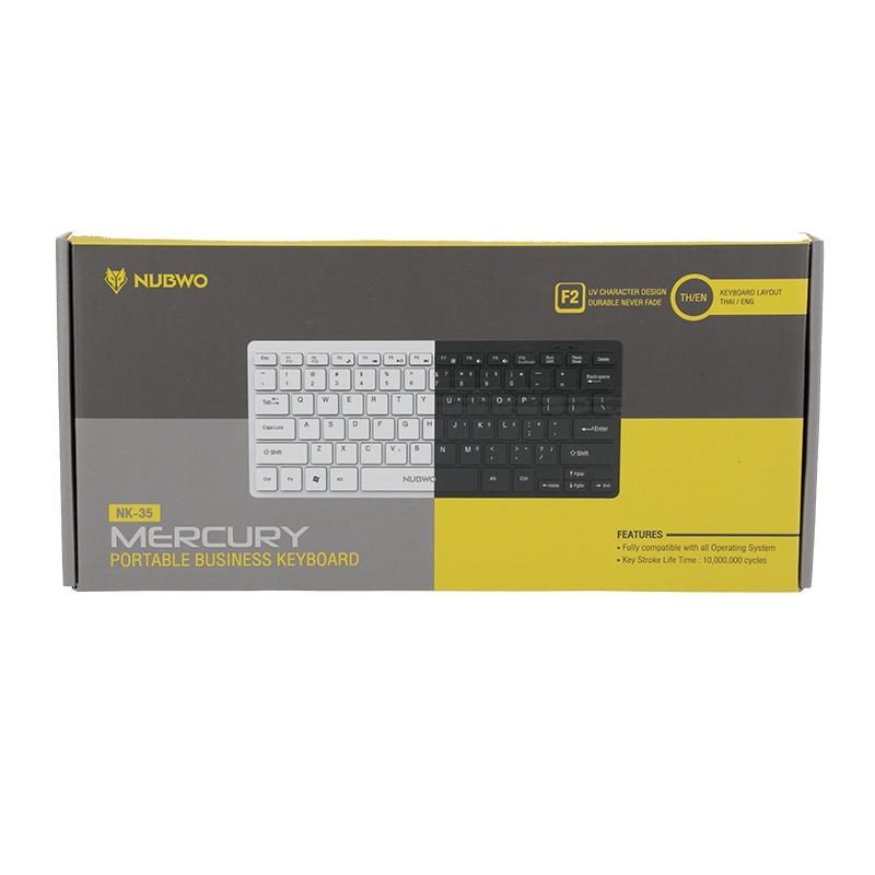 USB Keyboard Mini NUBWO (NK-35) Black