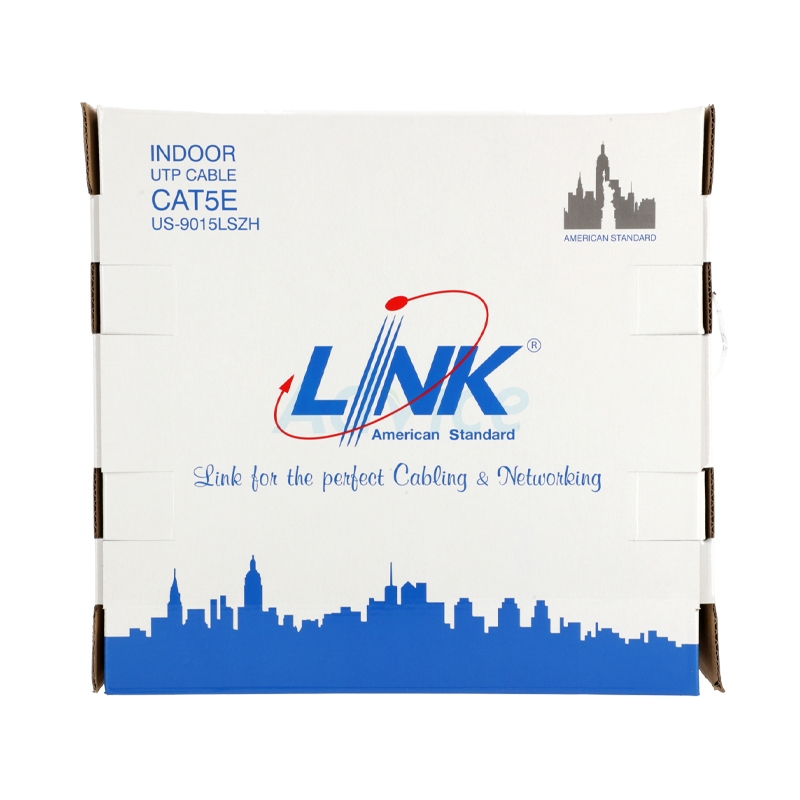 CAT5e UTP Cable (305m./Box) LINK (US-9015LSZH)                                  