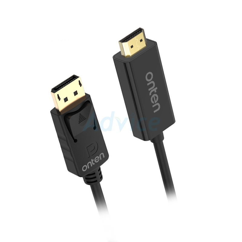 Cable DP TO HDMI M/M (3M) ONTEN DP303                                           