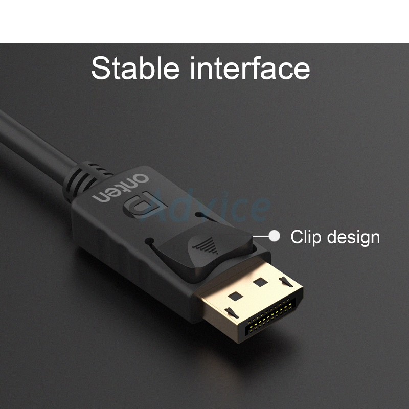 Cable DP TO HDMI M/M (3M) ONTEN DP303                                           