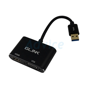 Converter USB 3.0 TO HDMI + VGA GLINK (GL065)
