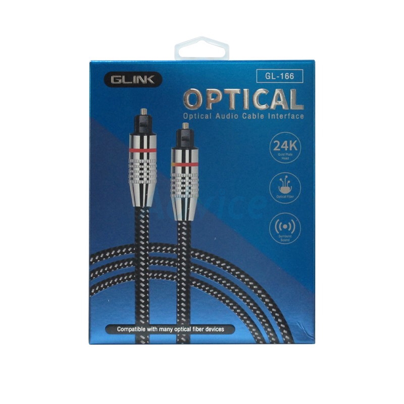 Cable Optical Audio (2M) GLINK GL166