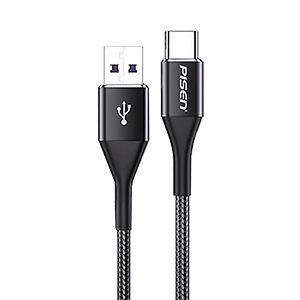 1.2M Cable USB To Type-C PISEN Ultra Fast (LT-TC12-1200) Black
