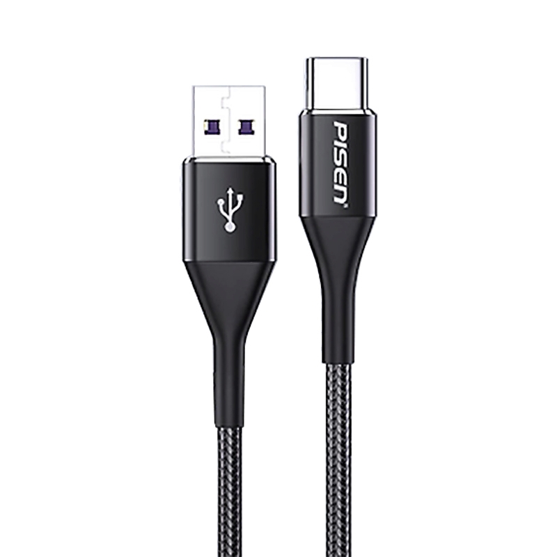 1.2M Cable USB To Type-C PISEN Ultra Fast (LT-TC12-1200) Black