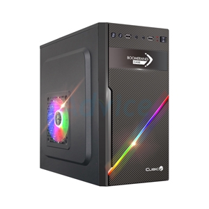 mATX CASE (NP) CUBIC BOOMERANG RGB BLACK