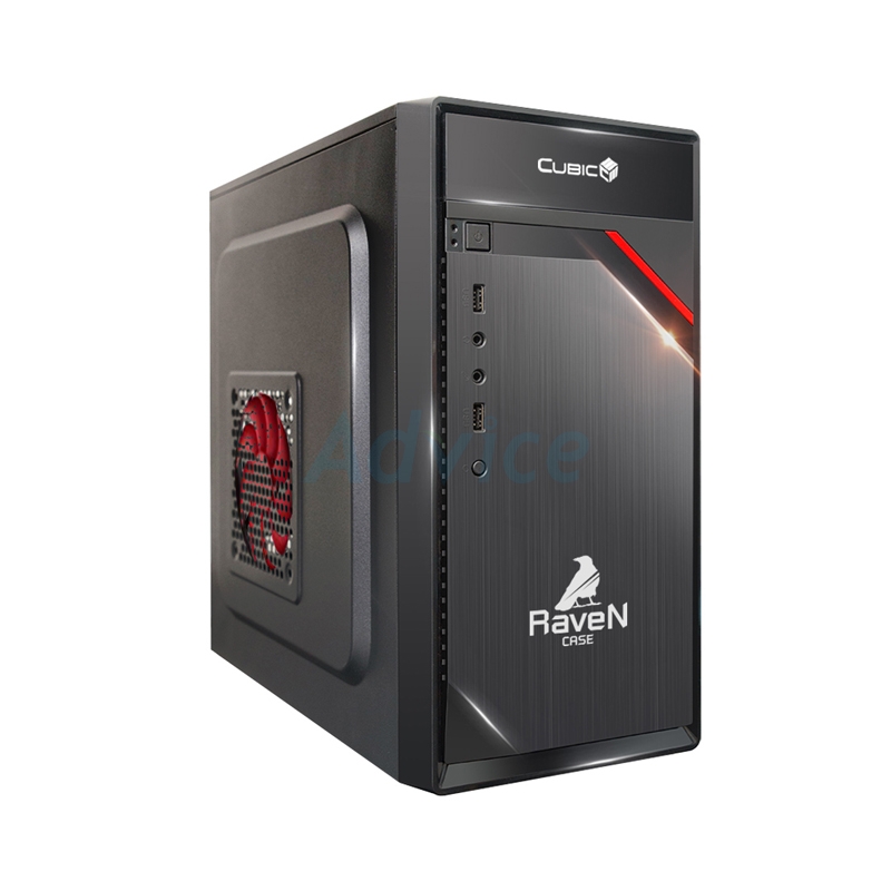 mATX CASE (NP) CUBIC RAVEN BLACK