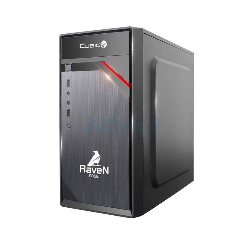 mATX CASE (NP) CUBIC RAVEN BLACK