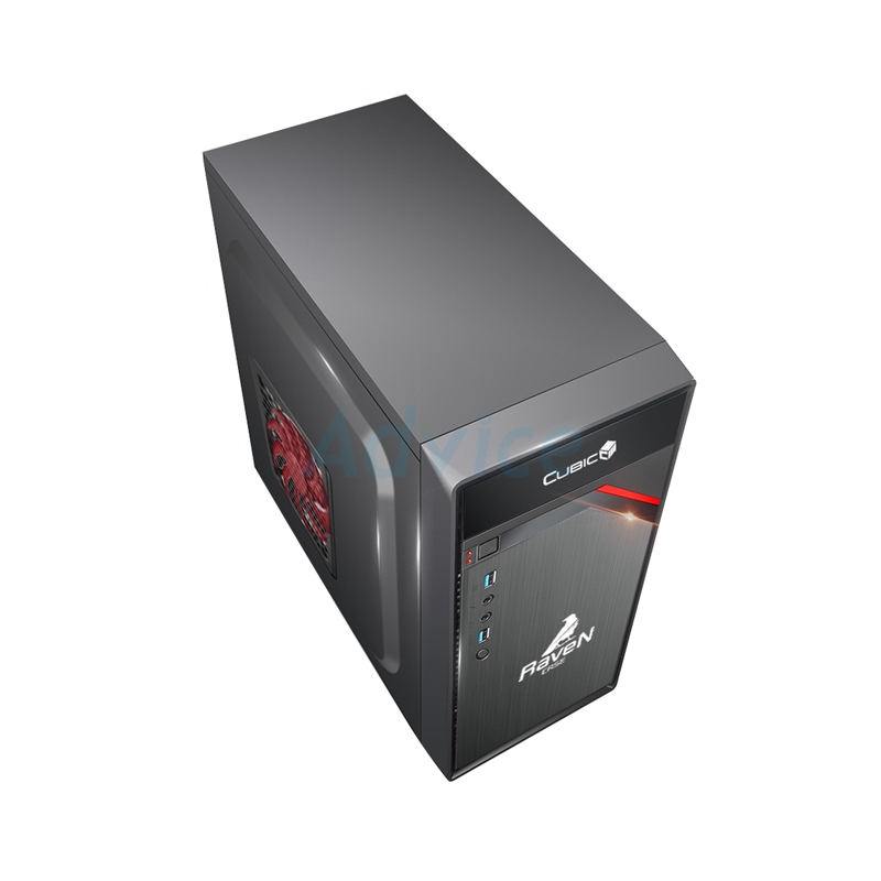 mATX CASE (NP) CUBIC RAVEN BLACK