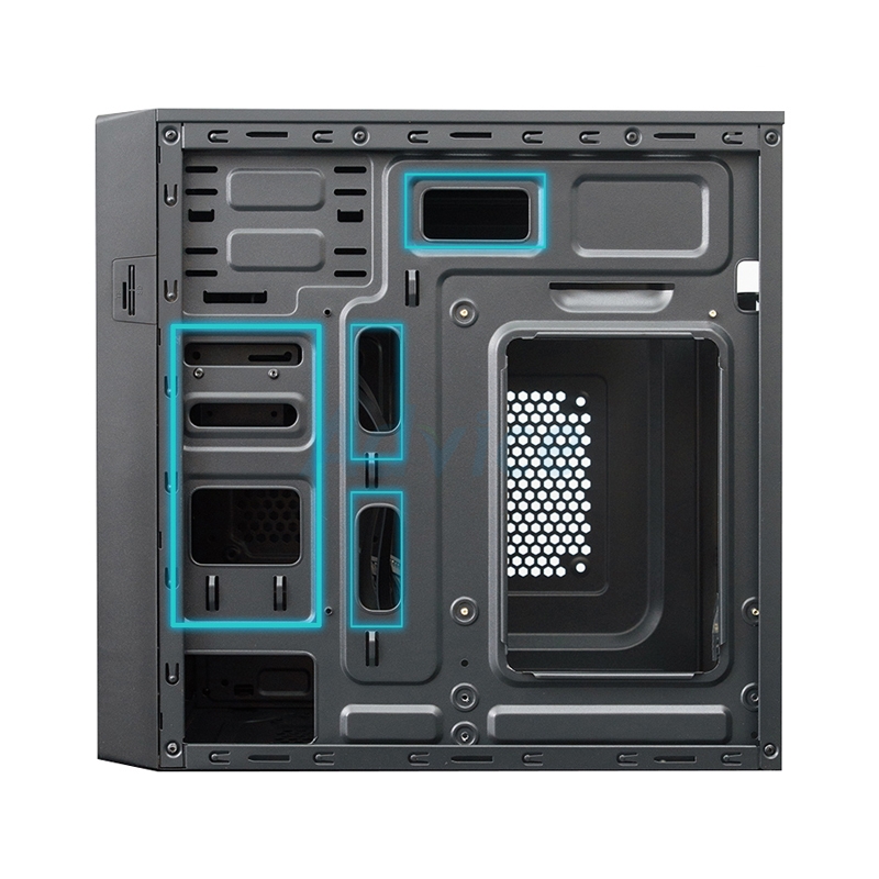mATX CASE (NP) CUBIC RAVEN BLACK
