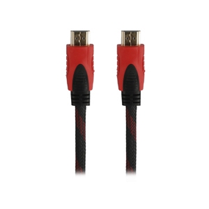 Cable HDMI (V.1.4) M/M (1.8M) GLINK 09 สายถักแดง