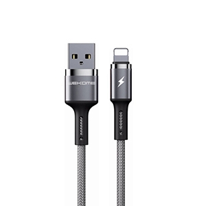 1M Cable USB To iPhone WK (WDC-128) Silver