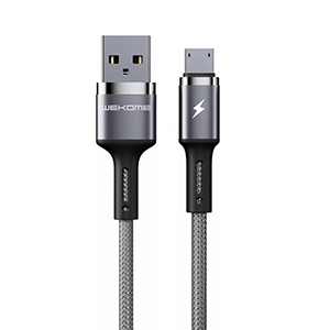 1M Cable USB To Micro USB WK (WDC-128) Silver