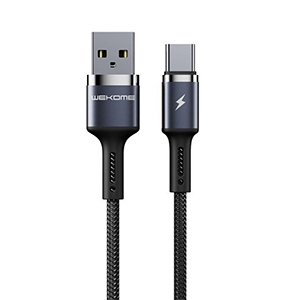 1M Cable USB To Type-C WK (WDC-128) Black