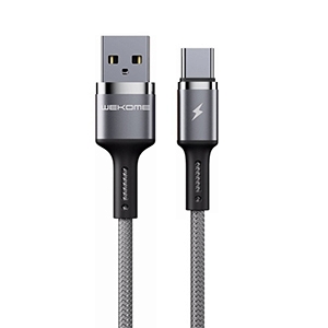 1M Cable USB To Type-C WK (WDC-128) Sliver