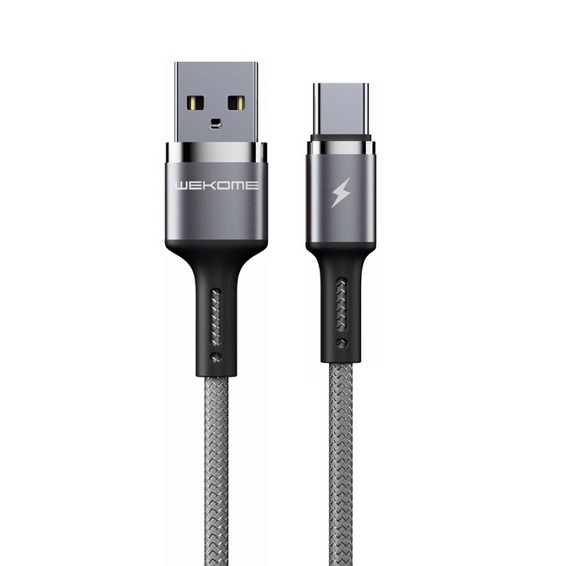 1M Cable USB To Type-C WK (WDC-128) Silver