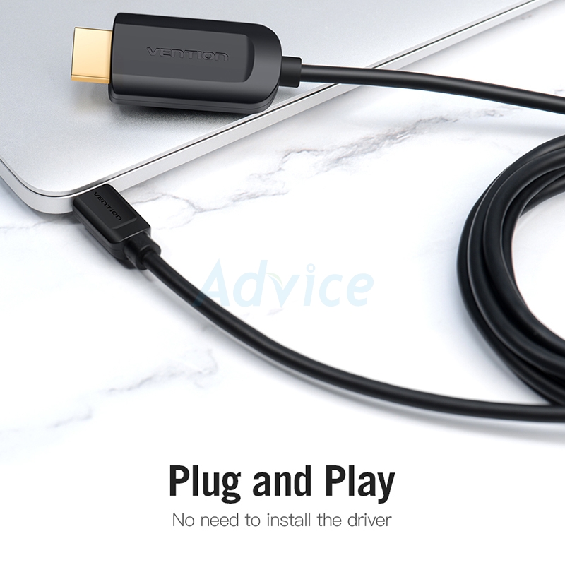 Cable Type-C TO HDMI (2M) VENTION CGRBH