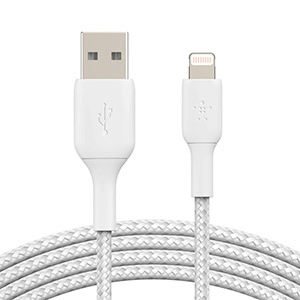 2M Cable USB To iPhone BELKIN (CAA002bt2MWH) White