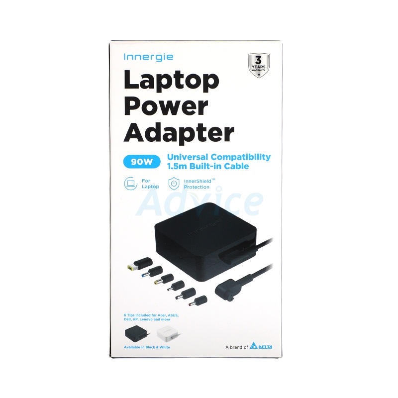 Adapter N/B Universal (6 IN 1) 90W (ING-ADP-90NEBUA) INNERGIE