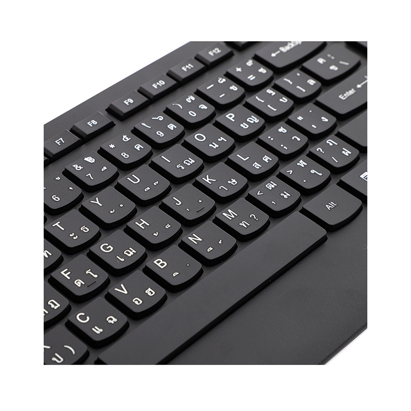 USB Keyboard LECOO (KB103) Black by LENOVO
