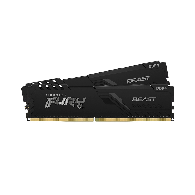 RAM DDR4(3200) 16GB (8GBX2) KINGSTON FURY BEAST (KF432C16BBK2/16)