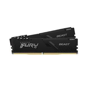 RAM DDR4(3600) 16GB (8GBX2) KINGSTON FURY BEAST (KF436C17BBK2/16)